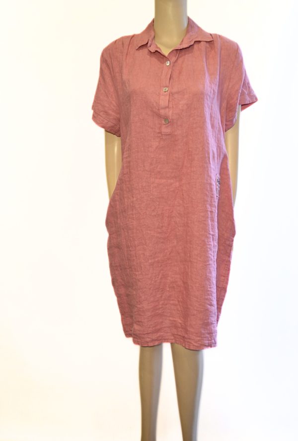 Sukienka lniana   „Olivia”